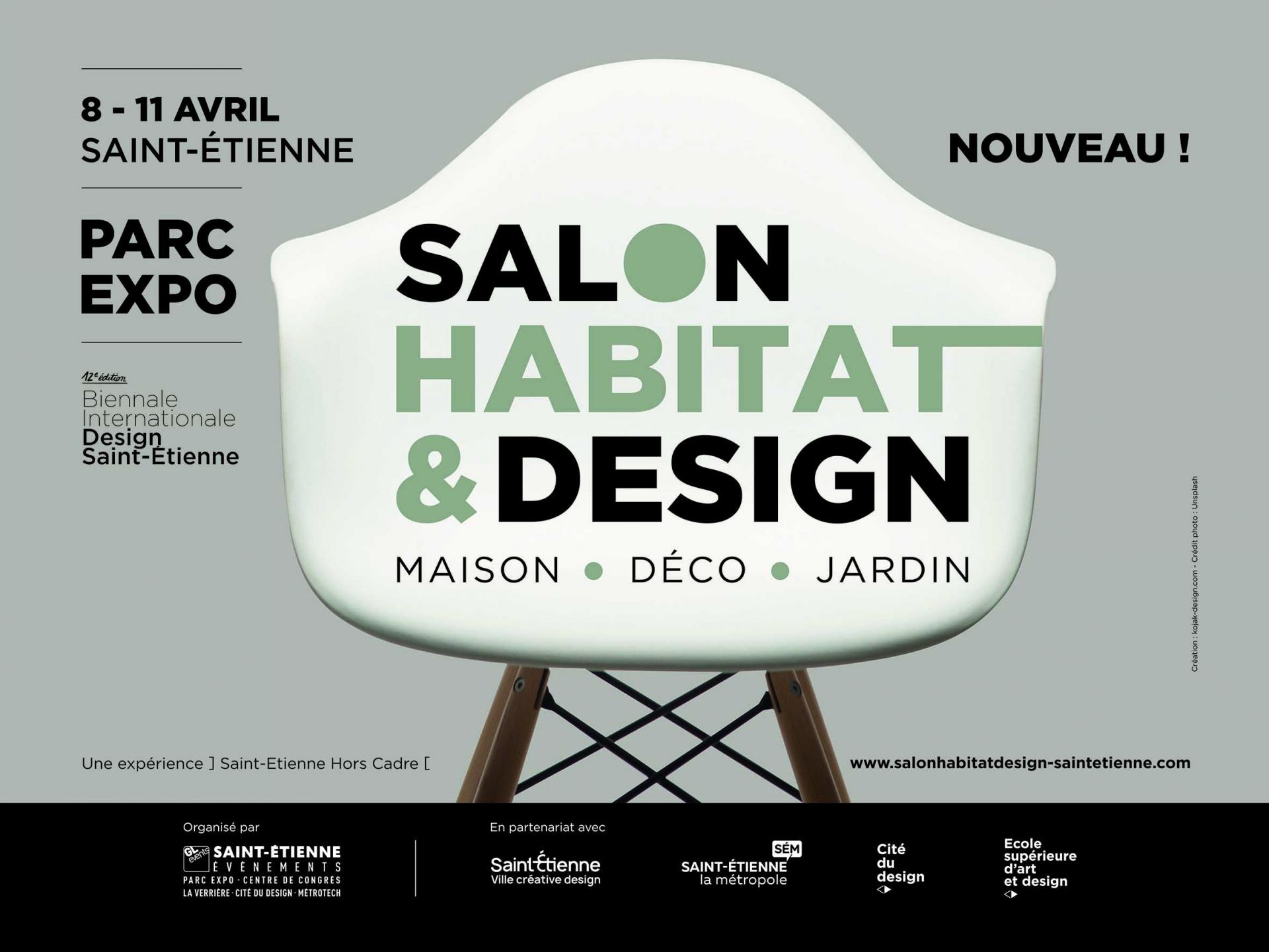 Salon habitat et design affiche 2022